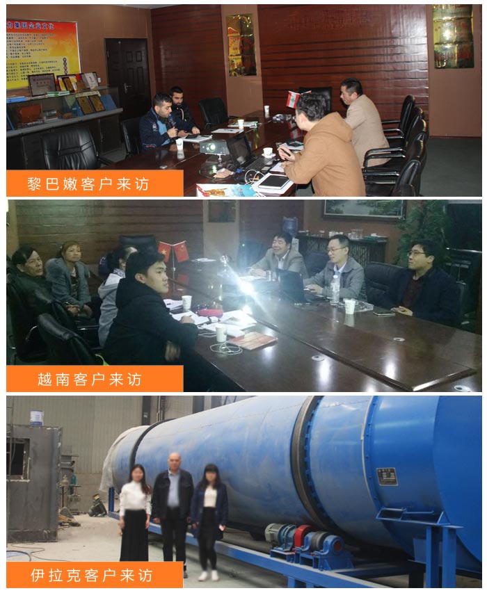 鄭州鼎力新能源接待三國客戶考察圖
